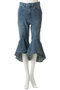 【予約販売】スーパーフレアデニムハーフパンツ / Super Flare Denim Half Pants プランク プロジェクト/PRANK PROJECT