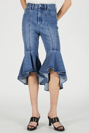 プランク プロジェクト/PRANK PROJECTの【予約販売】スーパーフレアデニムハーフパンツ / Super Flare Denim Half Pants(110600/110603)