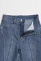 【予約販売】スーパーフレアデニムハーフパンツ / Super Flare Denim Half Pants プランク プロジェクト/PRANK PROJECT