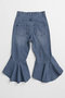 【予約販売】スーパーフレアデニムハーフパンツ / Super Flare Denim Half Pants プランク プロジェクト/PRANK PROJECT
