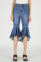 【予約販売】スーパーフレアデニムハーフパンツ / Super Flare Denim Half Pants プランク プロジェクト/PRANK PROJECT