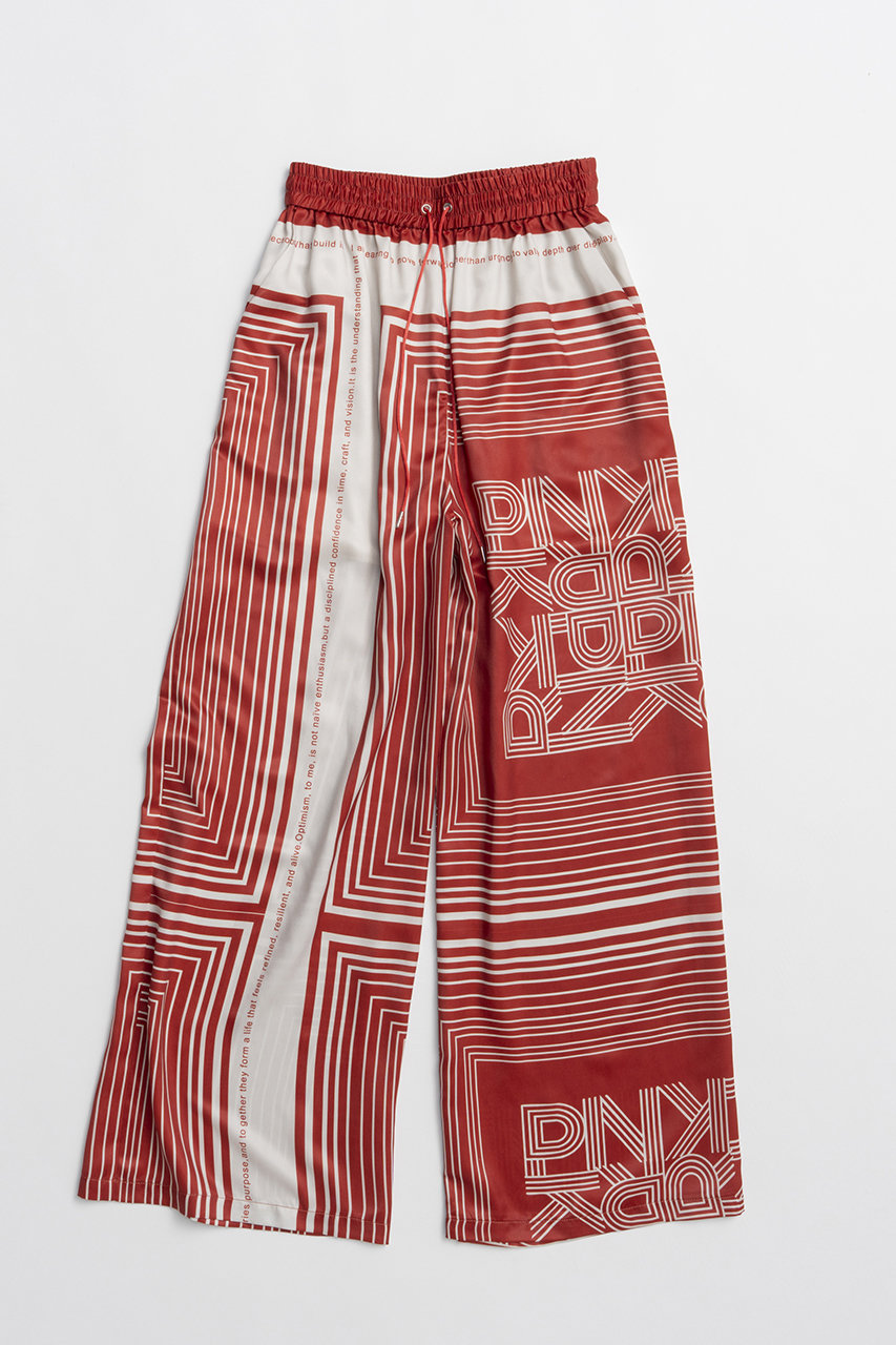 プランク プロジェクト/PRANK PROJECTのスカーフプリントパンツ / Scarf Print Pants(RED(レッド)/31261465617)
