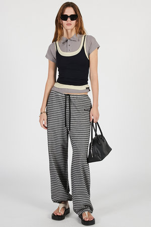 プランク プロジェクト/PRANK PROJECTの【予約販売】ボーダーイージーパンツ / Border Easy Pants(110600/110601)