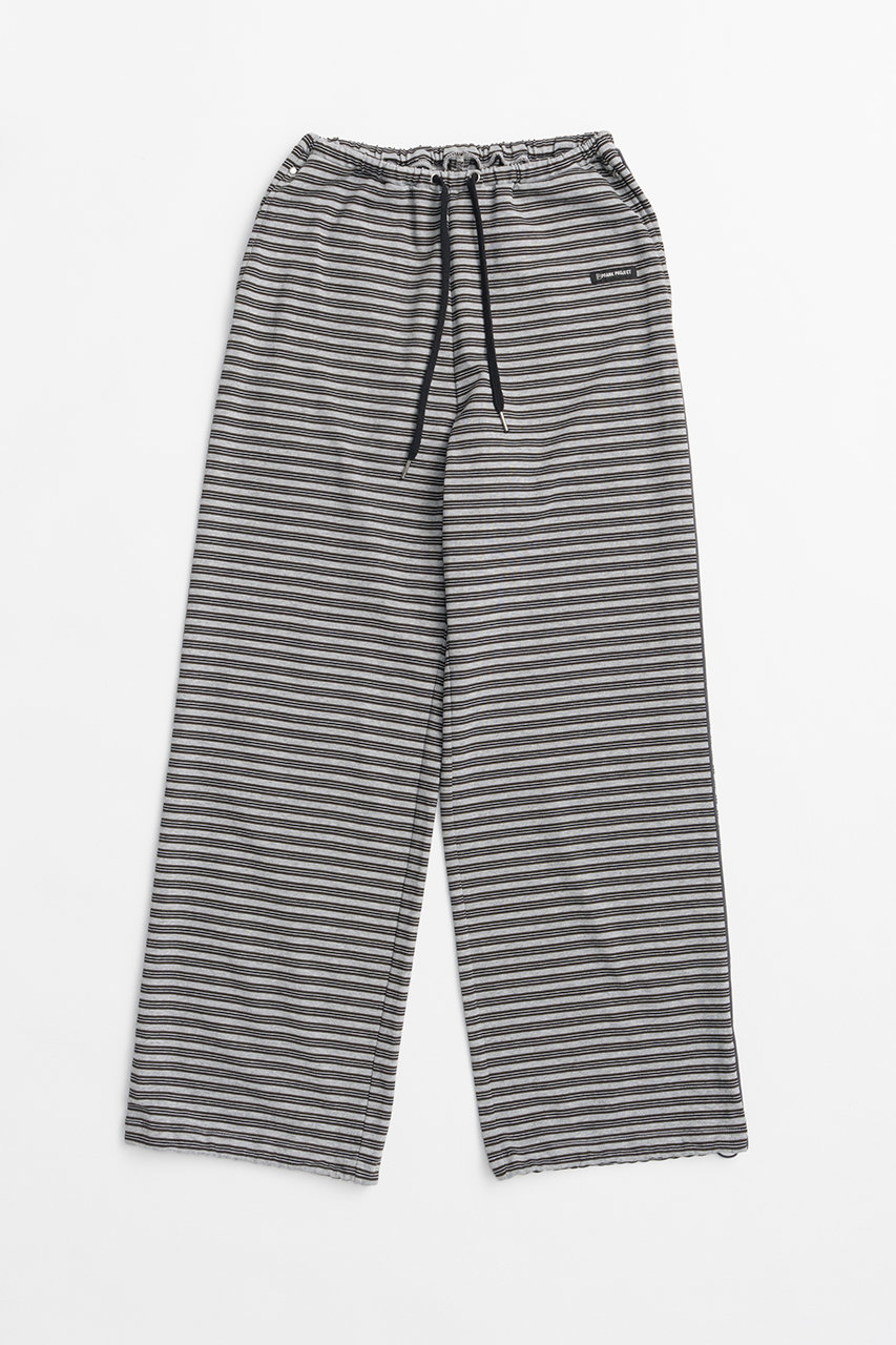 プランク プロジェクト/PRANK PROJECTの【予約販売】ボーダーイージーパンツ / Border Easy Pants(GRY(グレー)/31261466115)