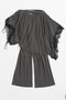 【予約販売】横向きレースワンピースパンツ / Slip Dress Layered Pants プランク プロジェクト/PRANK PROJECT C.GRY(チャコールグレー)