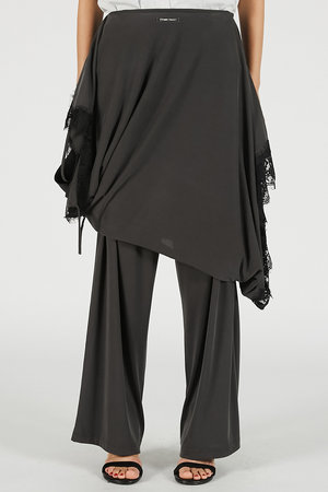 プランク プロジェクト/PRANK PROJECTの【予約販売】横向きレースワンピースパンツ / Slip Dress Layered Pants(110600/110601)