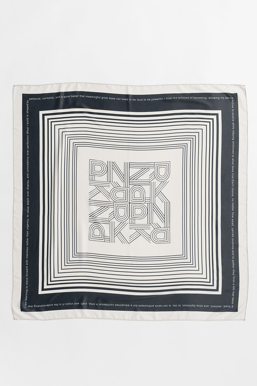 プランク プロジェクト/PRANK PROJECTの【予約販売】グラフィカルプリントスカーフ / Graphical Print Scarf(BLK(ブラック)/31261665602)