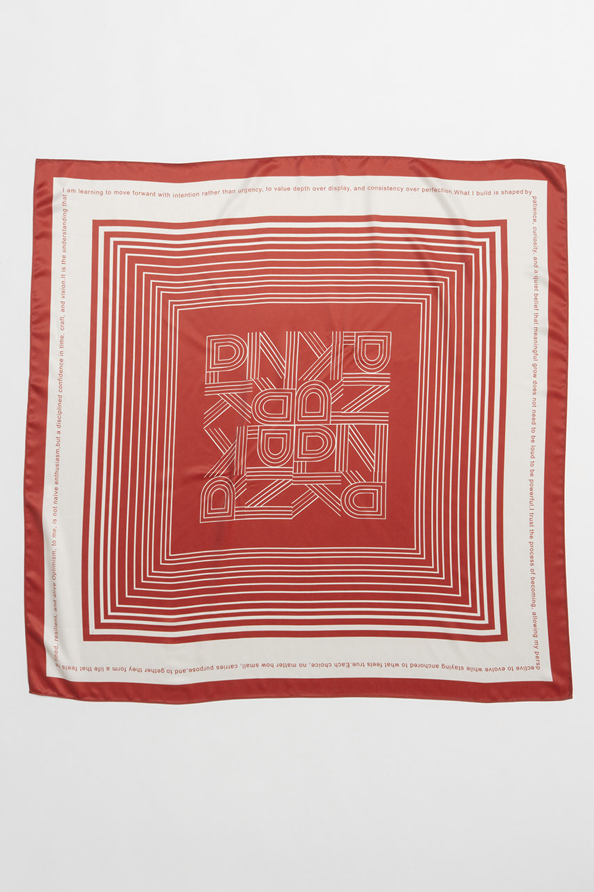 プランク プロジェクト/PRANK PROJECTの【予約販売】グラフィカルプリントスカーフ / Graphical Print Scarf(RED(レッド)/31261665602)