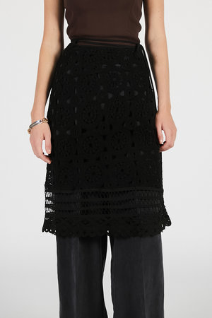 プランク プロジェクト/PRANK PROJECTの【予約販売】サークルレースラップスカート / Circle Lace Wrap Skirt(110700/110703)