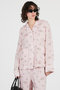 【予約販売】フラワージャガードラウンジシャツ / Flower Jacquard Lounge Shirt プランク プロジェクト/PRANK PROJECT PNK(ピンク)