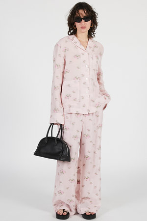 プランク プロジェクト/PRANK PROJECTの【予約販売】フラワージャガードラウンジシャツ / Flower Jacquard Lounge Shirt
