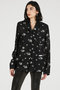 【予約販売】フラワージャガードラウンジシャツ / Flower Jacquard Lounge Shirt プランク プロジェクト/PRANK PROJECT C.GRY(チャコールグレー)