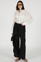 【予約販売】シアーボウタイシャツ / Sheer Bow Tie Shirt プランク プロジェクト/PRANK PROJECT
