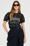 【予約販売】PRAGUE ロゴプリントTシャツ / Lace Pleats Top プランク プロジェクト/PRANK PROJECT