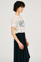 【予約販売】PRAGUE ロゴプリントTシャツ / Lace Pleats Top プランク プロジェクト/PRANK PROJECT