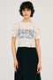 【予約販売】PRAGUE ロゴプリントTシャツ / Lace Pleats Top プランク プロジェクト/PRANK PROJECT