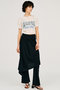 【予約販売】PRAGUE ロゴプリントTシャツ / Lace Pleats Top プランク プロジェクト/PRANK PROJECT