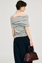 アシンメトリードレープトップ / Asymmetrical Drape Top プランク プロジェクト/PRANK PROJECT