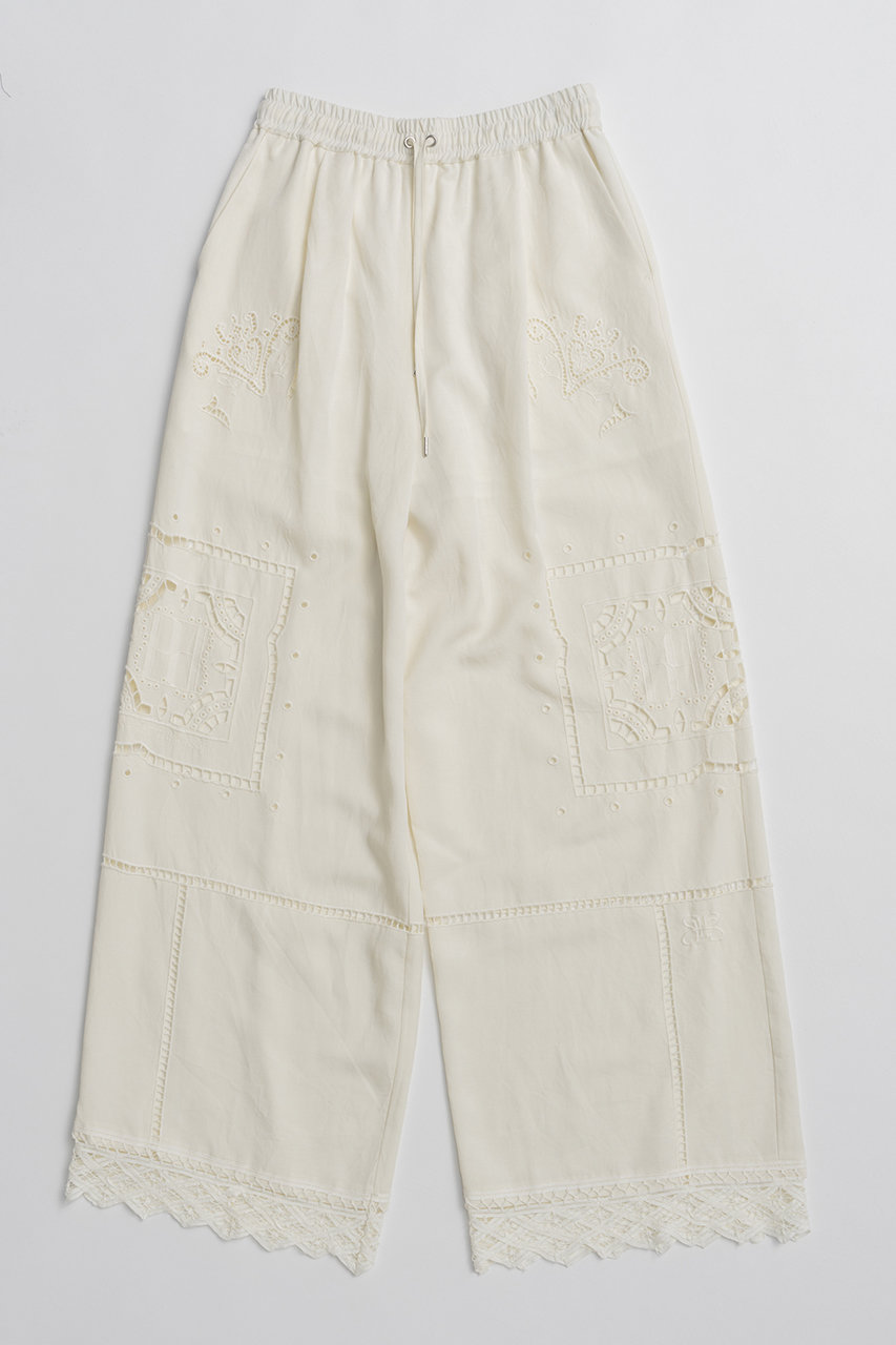 プランク プロジェクト/PRANK PROJECTのエンブロイダリーパンツ / Embroidered Pants(WHT(ホワイト)/31261465614)