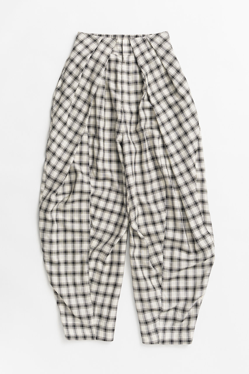 プランク プロジェクト/PRANK PROJECTの【予約販売】タックフォルムボリュームチェックパンツ / Tuck Form Volume Check Pants(MLT(マルチカラー)/31261465616)