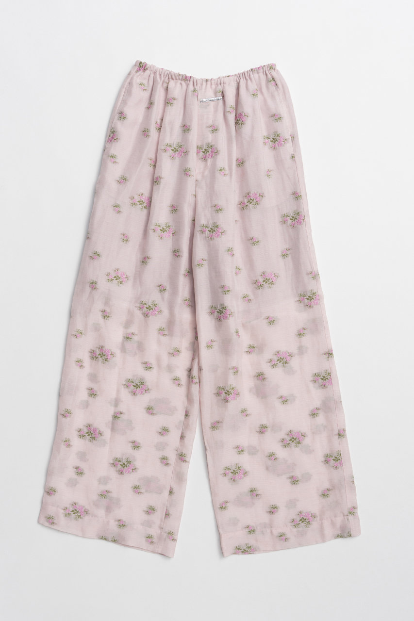 プランク プロジェクト/PRANK PROJECTの【予約販売】フラワージャガードラウンジパンツ / Flower Jacquard Lounge Pants(PNK(ピンク)/31261466110)