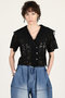 【予約販売】スカラップレースセーラーシャツ / Scallop Lace Sailor Shirt プランク プロジェクト/PRANK PROJECT