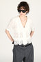 【予約販売】スカラップレースセーラーシャツ / Scallop Lace Sailor Shirt プランク プロジェクト/PRANK PROJECT