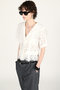 【予約販売】スカラップレースセーラーシャツ / Scallop Lace Sailor Shirt プランク プロジェクト/PRANK PROJECT