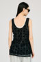 【予約販売】フラワーメッシュレイヤータンク / Flower Mesh Layer Tank プランク プロジェクト/PRANK PROJECT