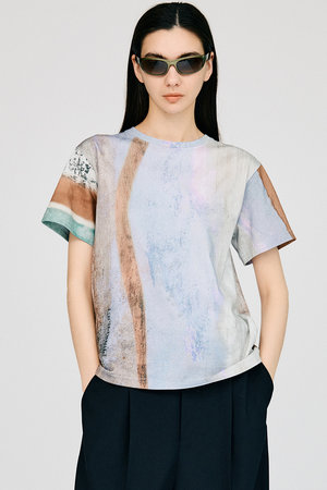プランク プロジェクト/PRANK PROJECTの【予約販売】MINERAL PRINT TEE(110100/110102)