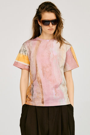 プランク プロジェクト/PRANK PROJECTのMINERAL PRINT TEE(110100/110102)