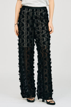 プランク プロジェクト/PRANK PROJECTの【予約販売】フラワーメッシュパンツ / Flower Mesh Pants(110600/110601)