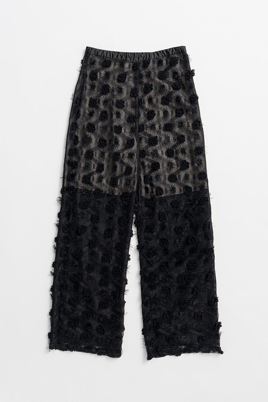 プランク プロジェクト/PRANK PROJECTの【予約販売】フラワーメッシュパンツ / Flower Mesh Pants(BLK(ブラック)/31261465618)