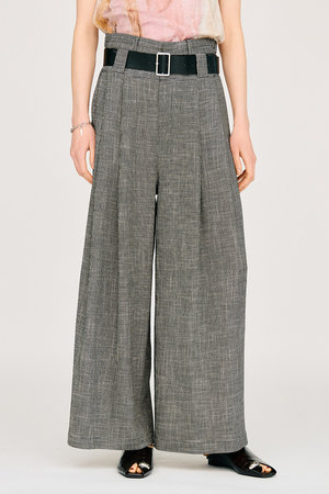 プランク プロジェクト/PRANK PROJECTの【予約販売】ダブルベルトタックワイドパンツ / Double Belt Tuck Wide Pants(110600/110601)