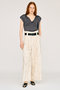 【予約販売】ダブルベルトタックワイドパンツ / Double Belt Tuck Wide Pants プランク プロジェクト/PRANK PROJECT