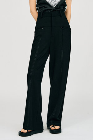 プランク プロジェクト/PRANK PROJECTの【予約販売】バックスリットスリムパンツ / Back Slit Slim Pants(110600/110601)
