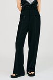 バックスリットスリムパンツ / Back Slit Slim Pants