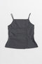 【予約販売】ジップエプロンキャミ / Zip-Up Apron Camisole プランク プロジェクト/PRANK PROJECT GRY(グレー)