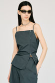 ジップエプロンキャミ / Zip-Up Apron Camisole
