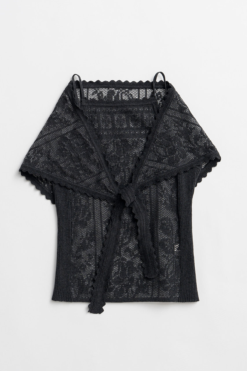 プランク プロジェクト/PRANK PROJECTの【予約販売】クロシェライクキャミ / Crochet-Style Camisole(C.GRY(チャコールグレー)/31261365905)