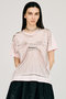 【予約販売】フェイクプリントランダムタックTEE / Fake Print Random Tack T-Shirt プランク プロジェクト/PRANK PROJECT