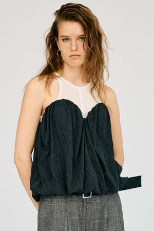 プランク プロジェクト/PRANK PROJECTの【予約販売】レイヤードビスチェトップ / Layered Bustier Top(110100/110101)