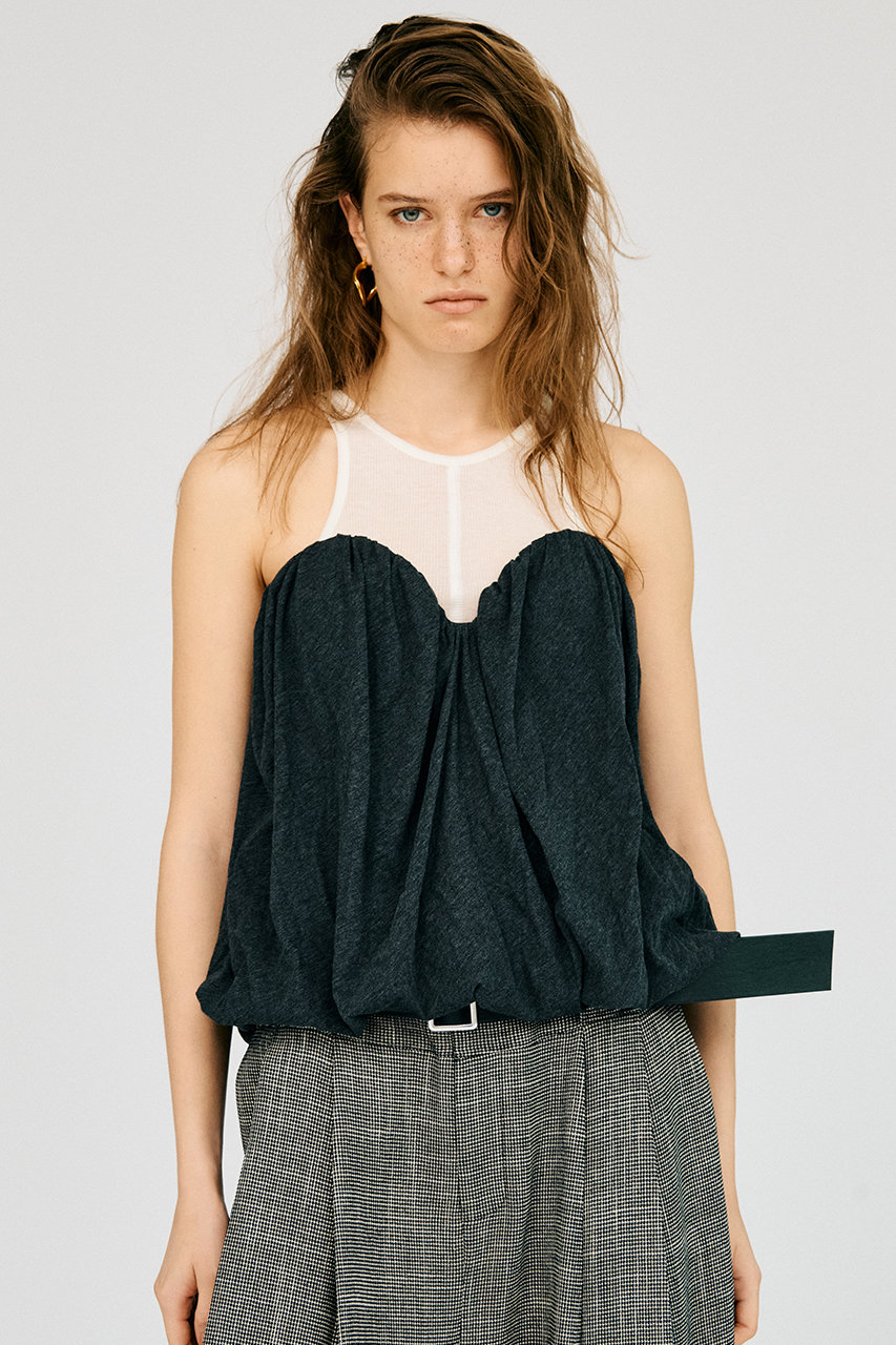 プランク プロジェクト/PRANK PROJECTの【予約販売】レイヤードビスチェトップ / Layered Bustier Top(GRY(グレー)/31261415622)