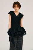 2WAYフリルヘムトップス / 2WAY Frill Hem TOP