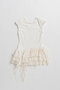 【予約販売】2WAYフリルヘムトップス / 2WAY Frill Hem TOP プランク プロジェクト/PRANK PROJECT WHT(ホワイト)