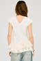 【予約販売】2WAYフリルヘムトップス / 2WAY Frill Hem TOP プランク プロジェクト/PRANK PROJECT