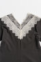 【予約販売】VネックレースTシャツ / V-Neck Lace T-Shirt プランク プロジェクト/PRANK PROJECT
