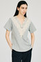 【予約販売】VネックレースTシャツ / V-Neck Lace T-Shirt プランク プロジェクト/PRANK PROJECT