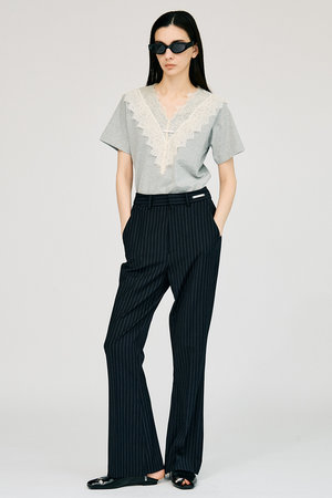 プランク プロジェクト/PRANK PROJECTの【予約販売】スーチングスリムフレアパンツ / Stitched Slim Flare Pants(110600/110601)