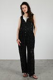 コットンレースジャンプスーツ / Cotton Lace Jumpsuit